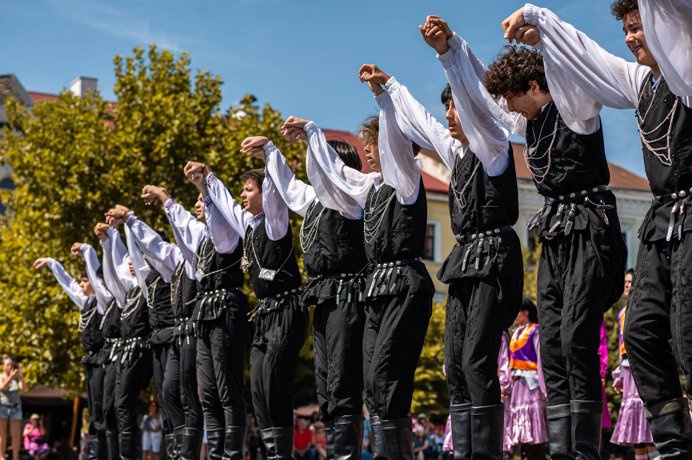 Traditional dance performance in the city square · Events · FBMark Events