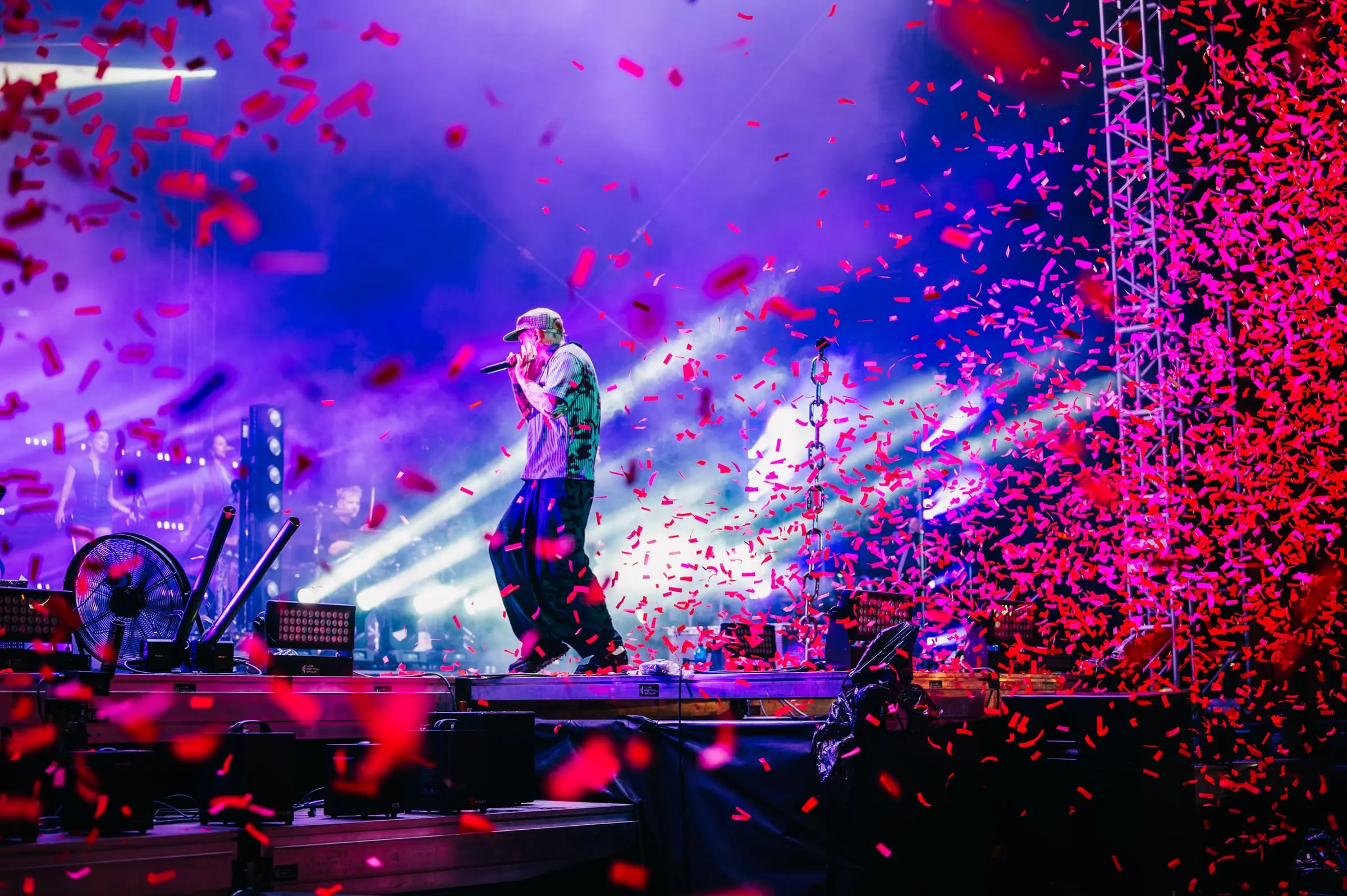 Artist performing live on stage · Festivals · FBMark Events